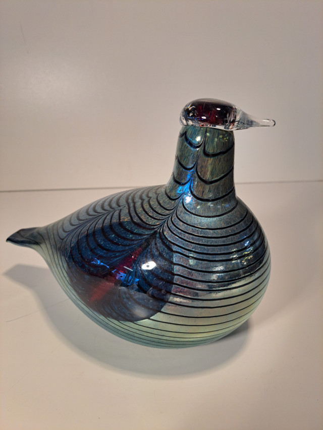 Oiva Toikka Lasilintu signeerauksella, virheetön