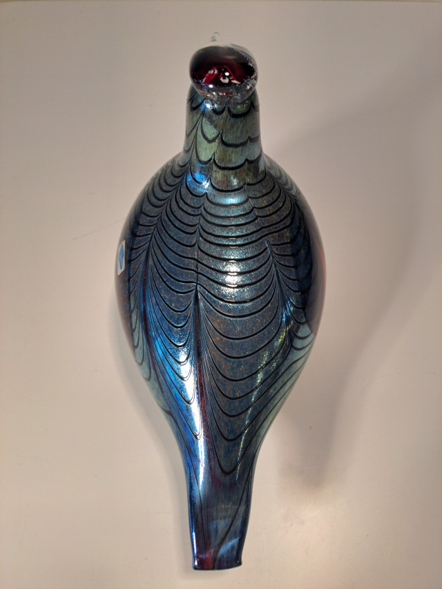 Oiva Toikka Lasilintu signeerauksella, virheetön