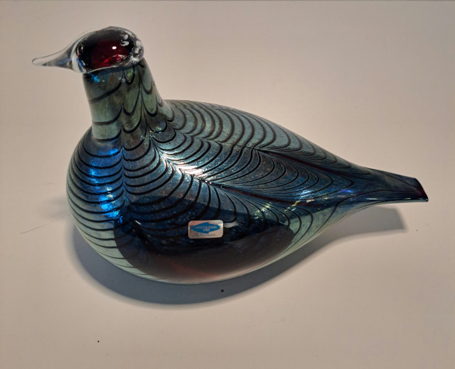 Oiva Toikka Lasilintu signeerauksella, virheetön