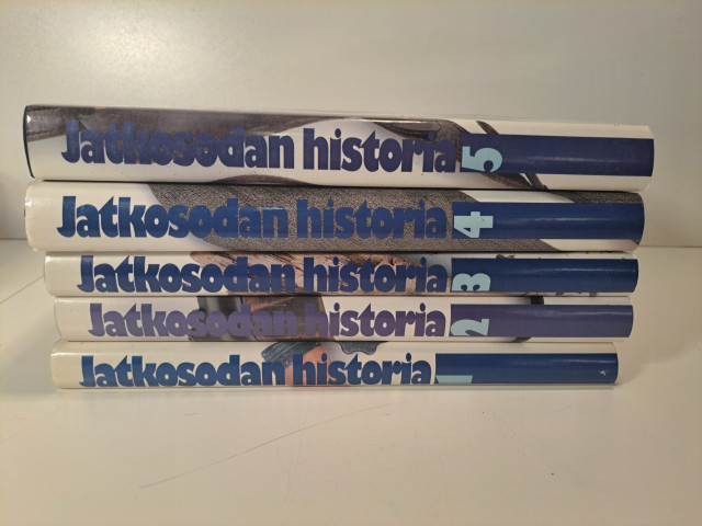 WSOY kirjasarja Jatkosodan historia 1-5