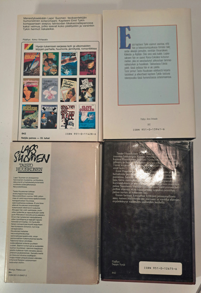 Taisto Huuskonen kirjallisuutta