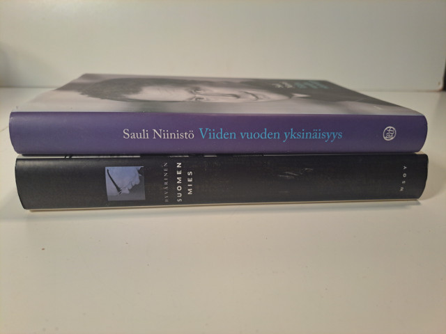 Suomenmies Urho Kekkosen elämä + Niinistö Viiden vuoden yksinäisyys