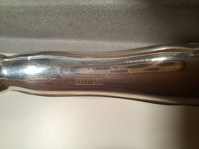 Chippendale kakkulapio varsi 830 hopeaa