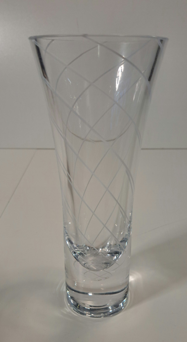 Nuutajärvi maljakko signeerauksella Markku Salo