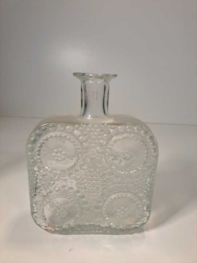 Riihimäen lasi Grapponia maljakko Nanny Still