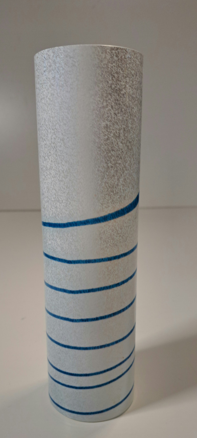 Markku Salo signeerattu kynttilänjalka