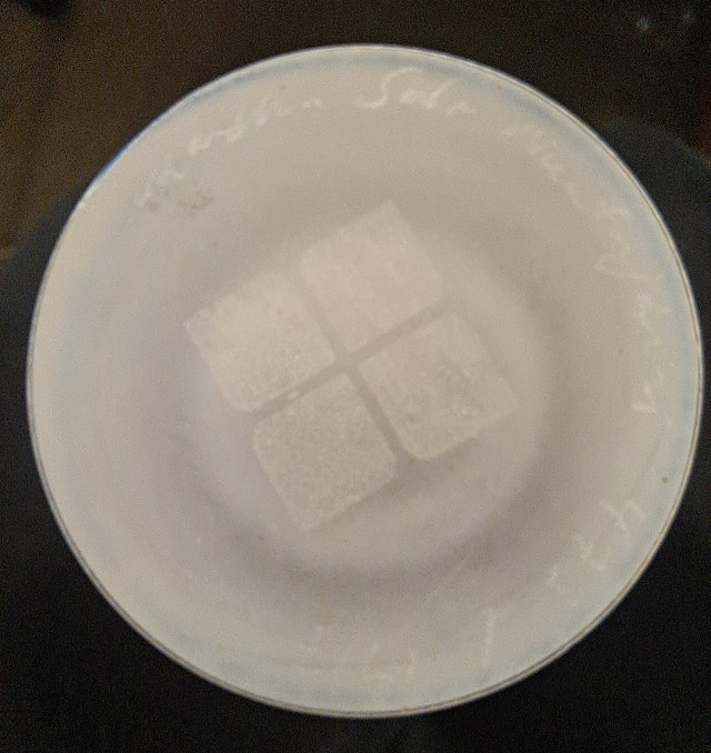 Markku Salo signeerattu kynttilänjalka