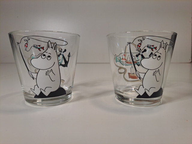 Iittala Muumi juomalasit