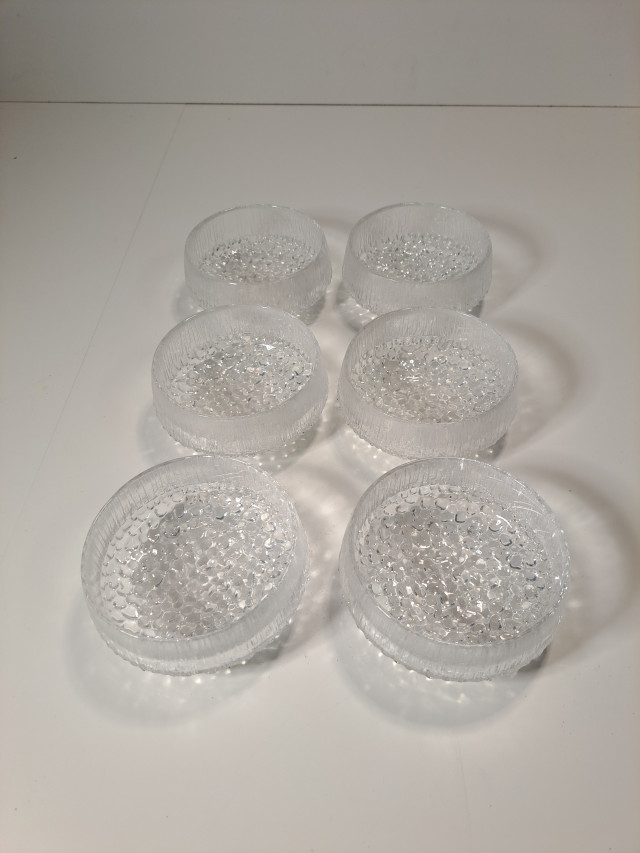 Ultima Thule jälkiruokakulhot 6 kpl, Tapio Wirkkala