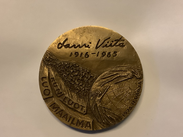 Heikki Varjan Lauri Viita pronssimitali