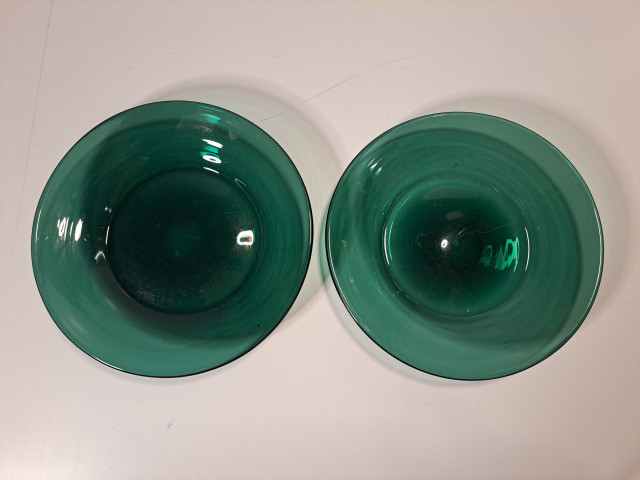 Iittalan lautaset 2kpl signeerattu Kaj Franck