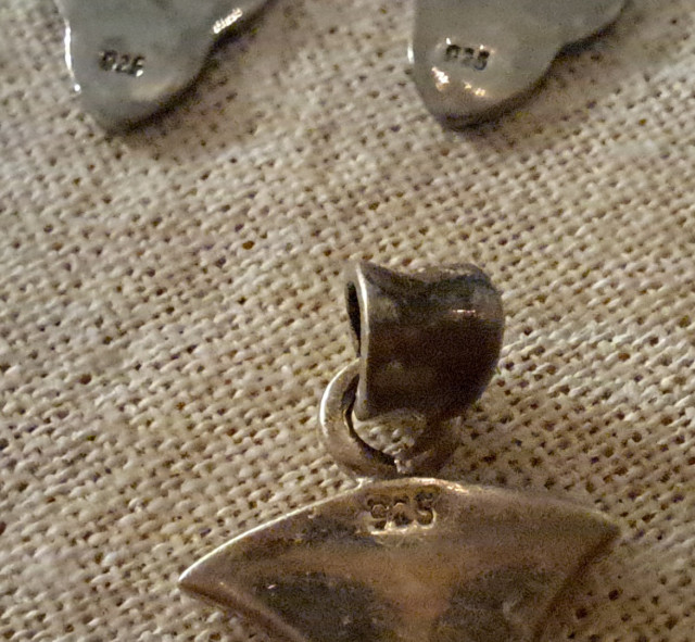 Kelttiristiriipus ja korvikset 925 hopeaa