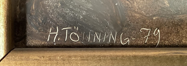 Maalaus H Tönning 1979