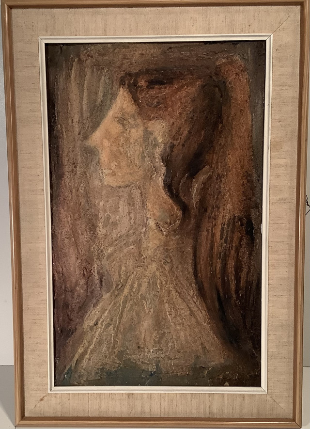 Mirja Vänni , sekatekniikka taulu