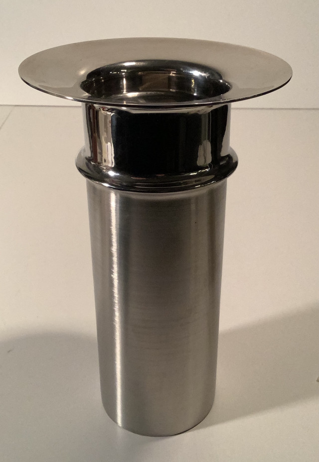 Jaloteräs kynttilänjalka (Tapio Wirkkala)