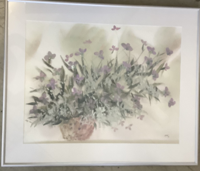 M Toivanen akvarellityö