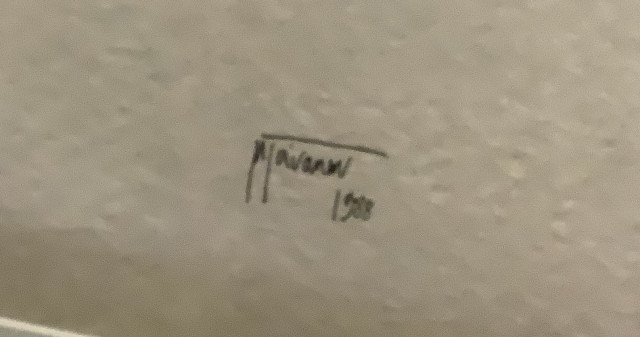 M Toivanen akvarellityö