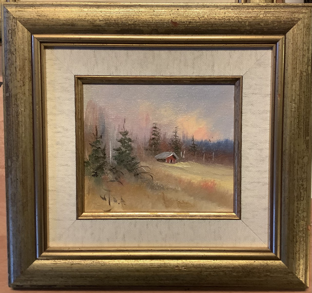 Öljyvärimaalaus kankaalle