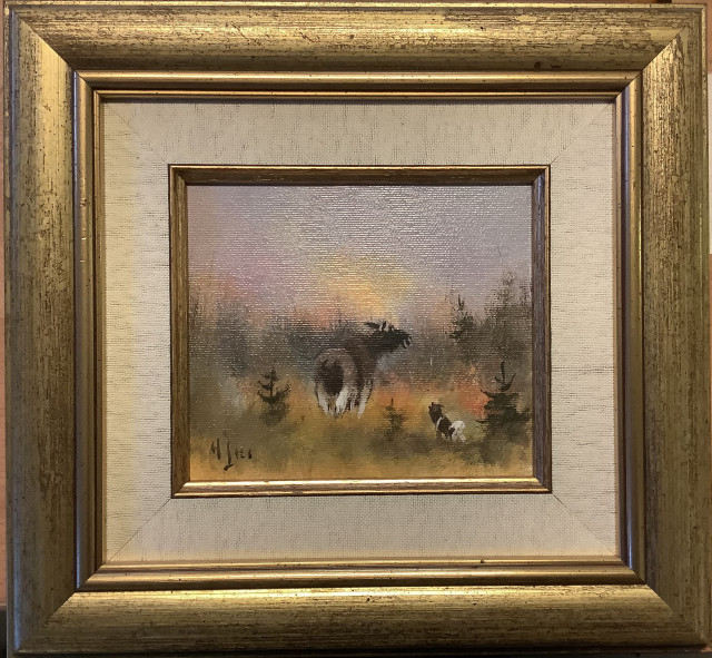 V Juntura.: öljyvärimaalaus