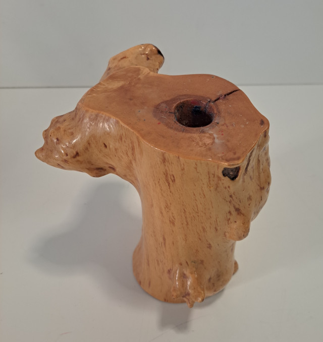 Pahka kynttilänjälka