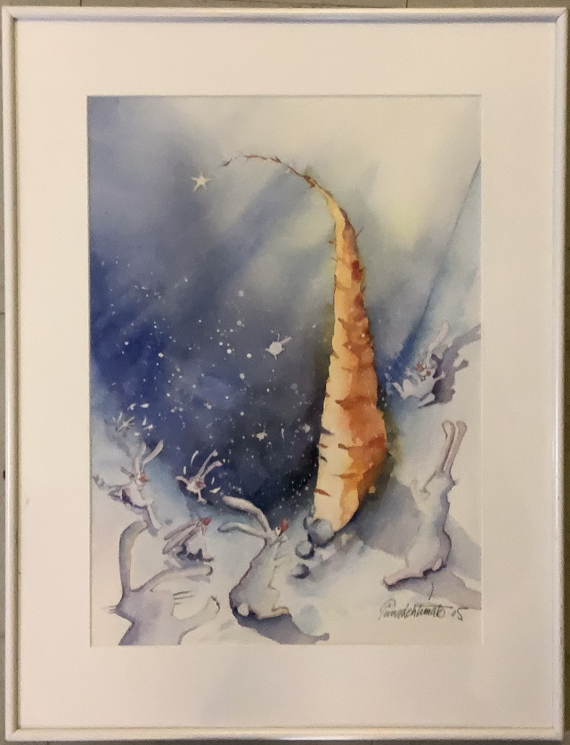 Tiina Lehtimäki akvarelli