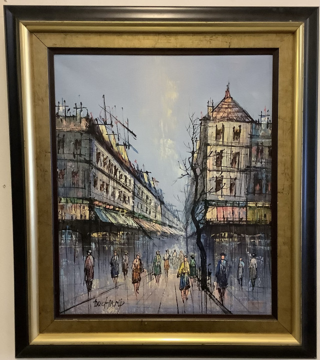 Öljyvärimaalaus kankaalle