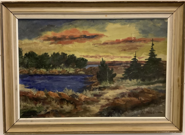 Öljyvärimaalaus kankaalle