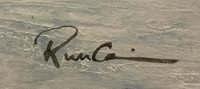 Öljyvärimaalaus kankaalle