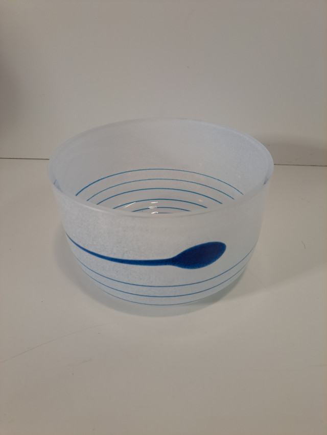 Nuutajärvi Sini malja, Markku Salo signeerauksella