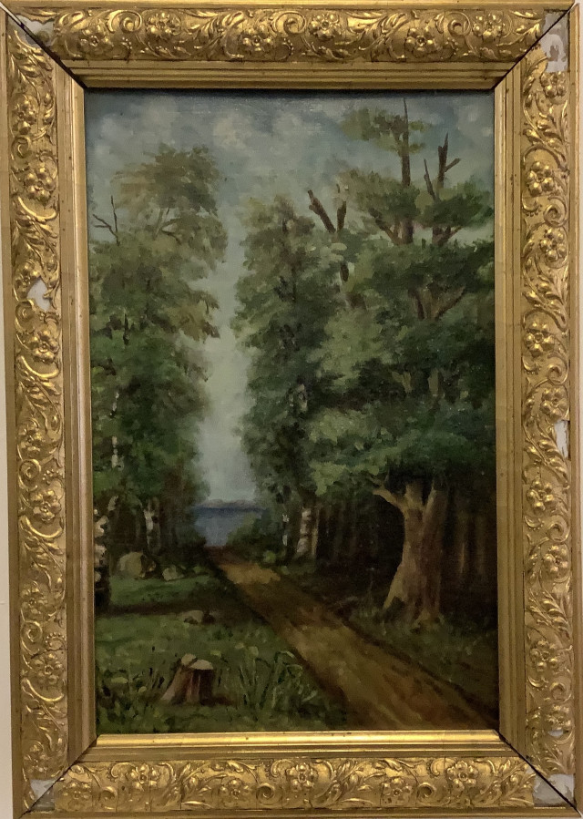 Öljyvärityö levylle