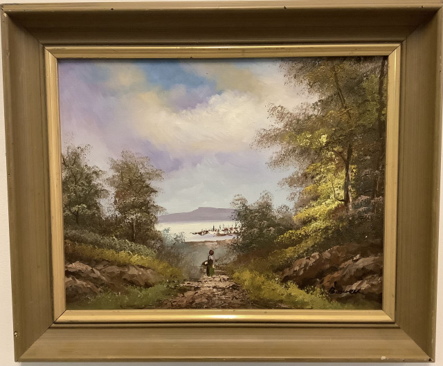 Öljyvärityö kankaalle