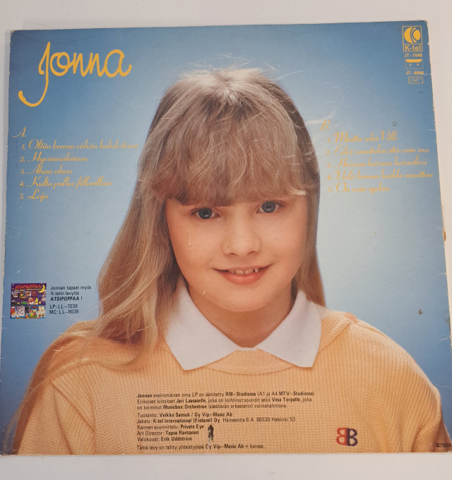 Jonna LP-levy