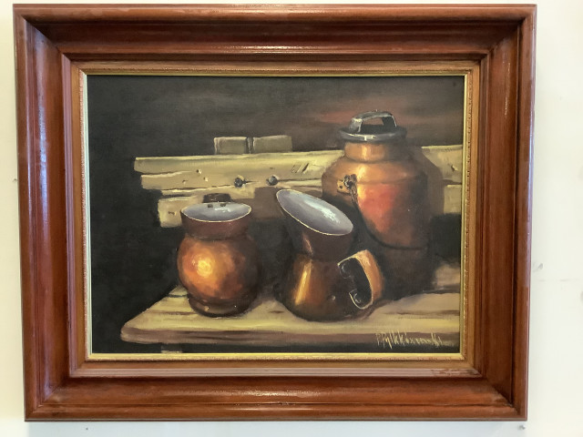 P Pylkkönen öljyvärimaalaus kankaalle