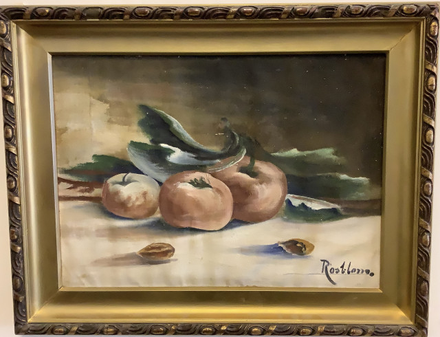 Aselelma öljyväri kankaalle