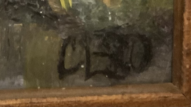 Öljyvärimaalaus levylle