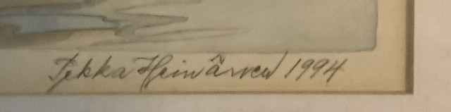 Pekka Heinänen: Akvarelli
