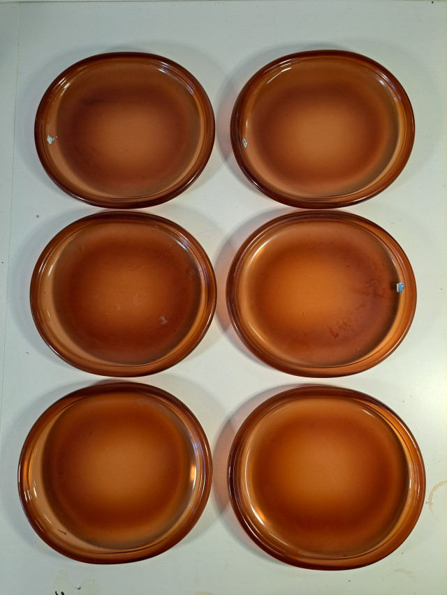 Kaj Franck Nuutajärvi Luna soikeat lautaset 6kpl