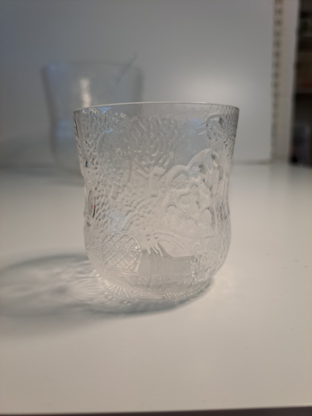 Nuutajärvi Fauna kulho, boolikauha ja lasit 6kpl