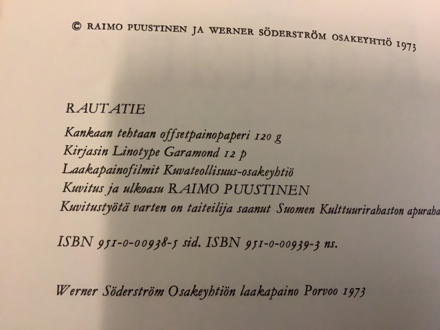 Juhani Aho : Rautatie