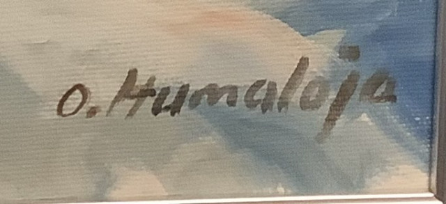 O Humaloja: öljy kankaalle