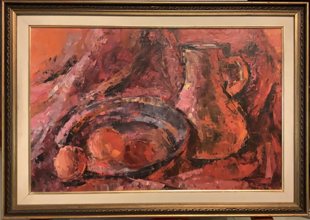 Öljymaalaus levylle