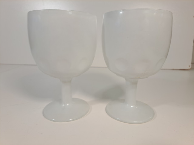 Bartlett Collins valkoiset peukalonjälkilasit 2kpl