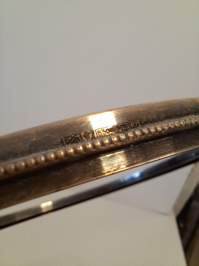 Kristallikulho 830 hopeareunuksella (irrotettava)