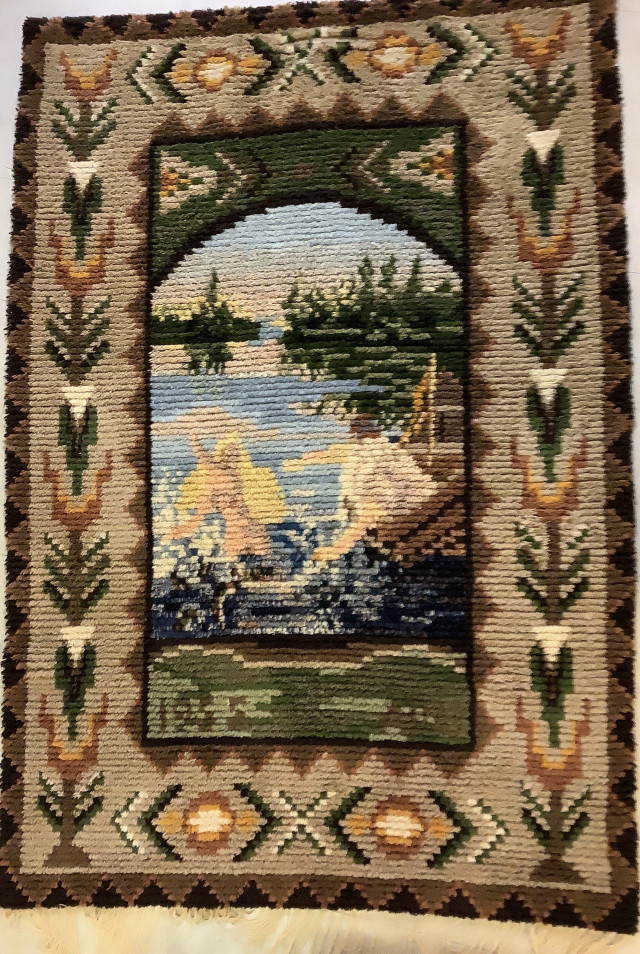 Ryijy Väinämöinen ja Aino