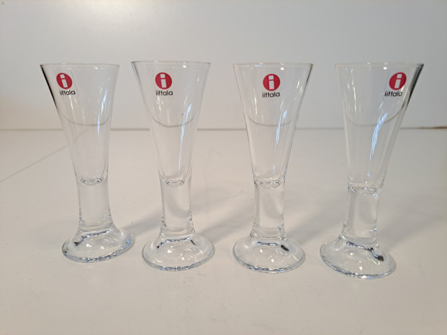 Iittalan snapsilasit 4kpl