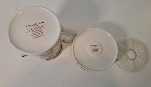 Villeroy&Boch kannu ja teen lämmitin