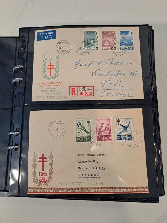 Ensipäiväkuorikansio (Paasikivi, Snellman, Porvoon valtiopäivät ym)