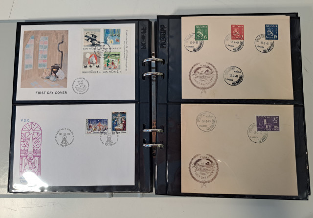 Ensipäiväkuorikansio (Paasikivi, Snellman, Porvoon valtiopäivät ym)