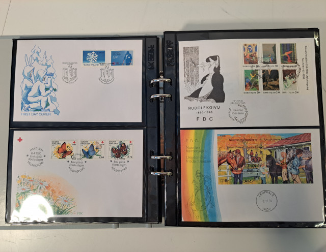 Ensipäiväkuorikansio (Paasikivi, Snellman, Porvoon valtiopäivät ym)