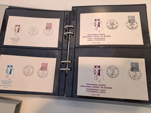 Ensipäiväkuorikansio (Urheilukilpailu aiheisia)